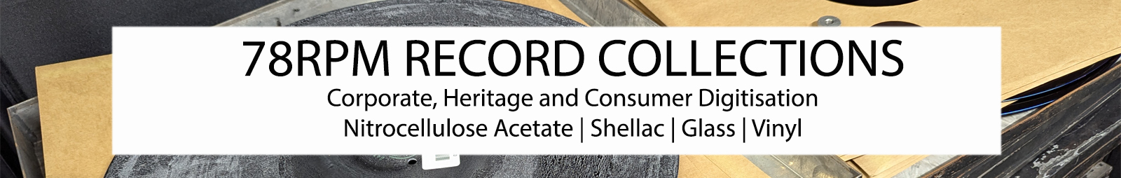 78rpm Record Transcription Vinyl Conversion to WAV Files